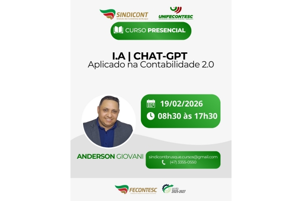 I.A | CHAT-GPT Aplicado na Contabilidade 2.0