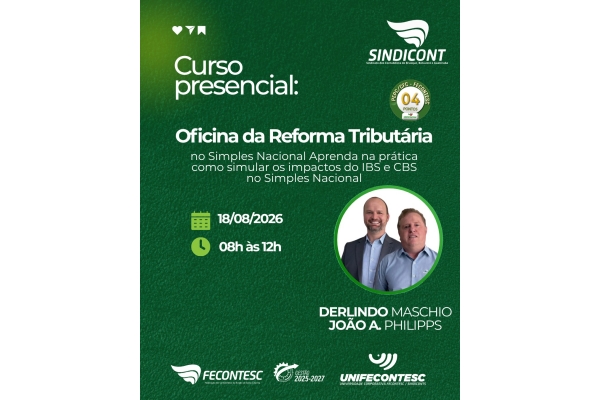 Oficina da Reforma Tributária no Simples Nacional Aprenda na prática como simular os impactos do IBS e CBS no Simples Nacional